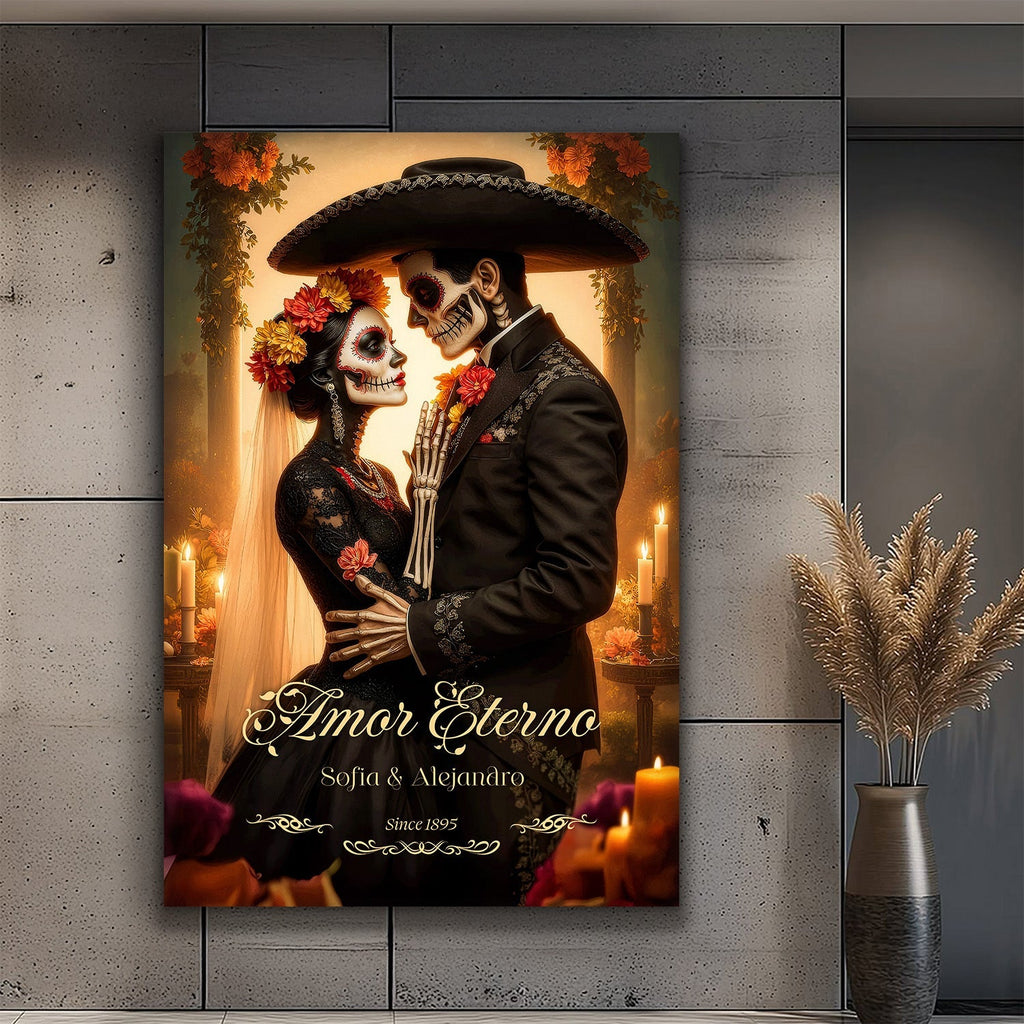 Personalized Eternal Love Halloween Sign - Quarter Circle AK Boutique