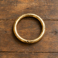 Polished Style - Gold Cowboy Bull Ring Bangle Bracelet