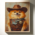 Pomeranian Wild West Deputy - Quarter Circle AK Boutique