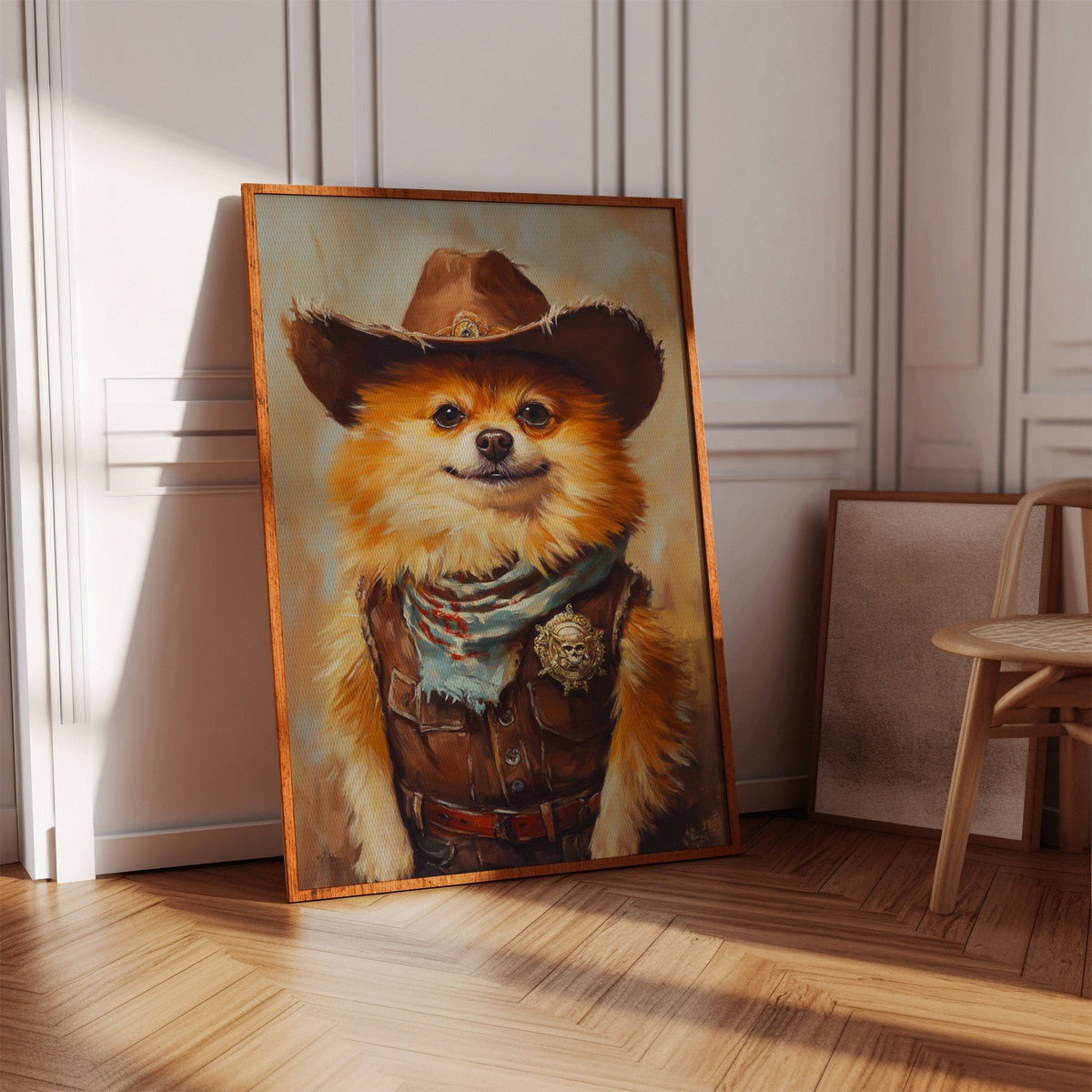 Pomeranian Wild West Deputy - Quarter Circle AK Boutique