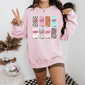 Preppy DP collage tee or sweatshirt - Quarter Circle AK Boutique