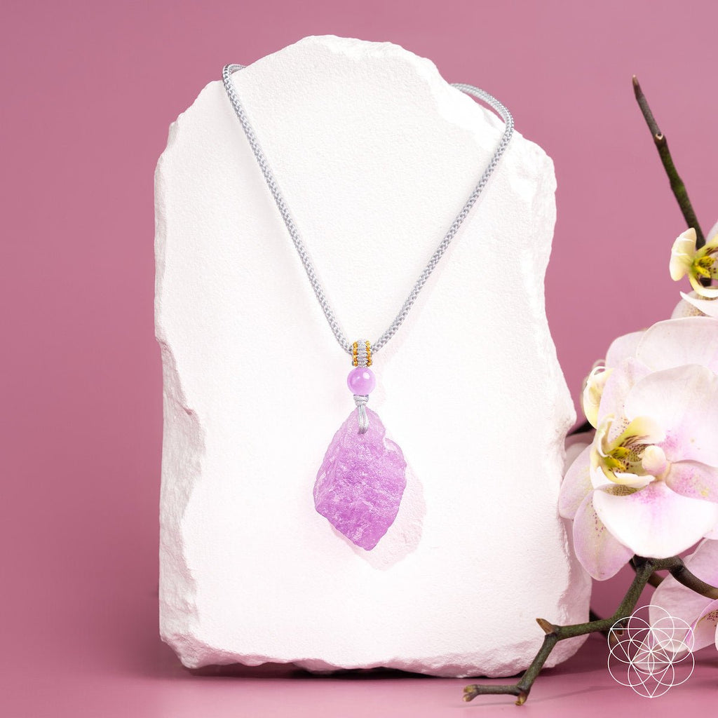 Rarer Than Diamonds - The Pink Kunzite Pendant - Quarter Circle AK Boutique