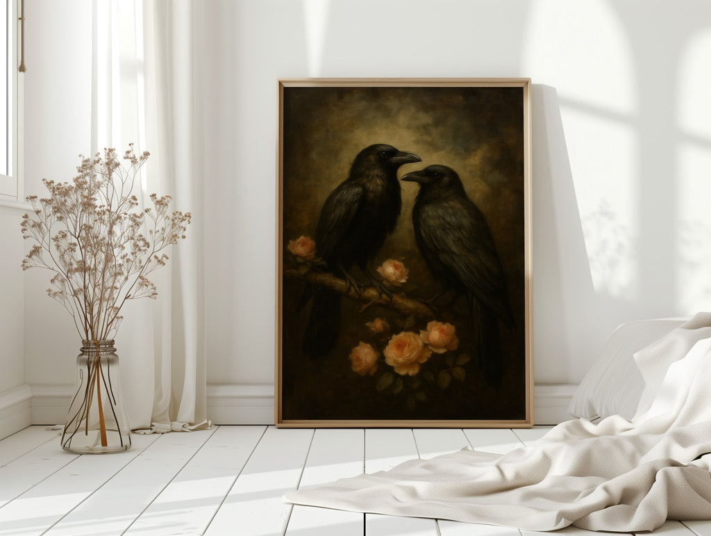 Ravens Among the Roses - Quarter Circle AK Boutique