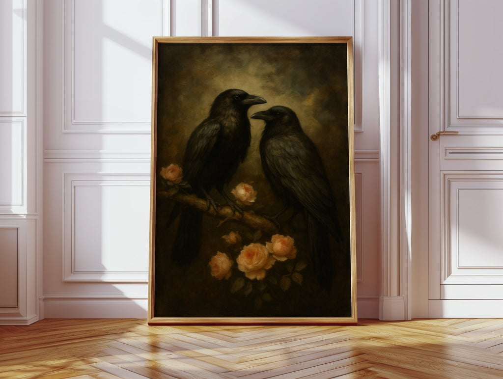 Ravens Among the Roses - Quarter Circle AK Boutique