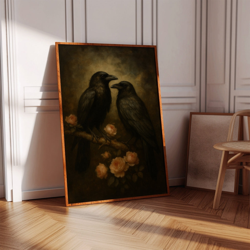Ravens Among the Roses - Quarter Circle AK Boutique