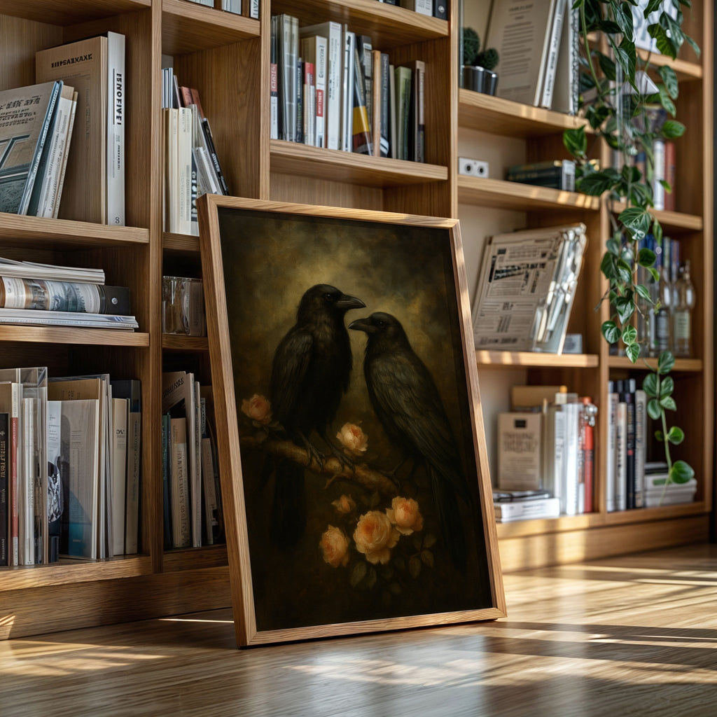 Ravens Among the Roses - Quarter Circle AK Boutique