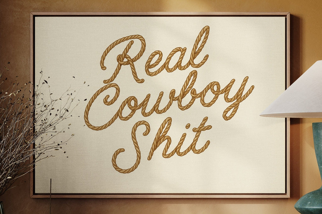 "Real Cowboy Sh*t" - Quarter Circle AK Boutique