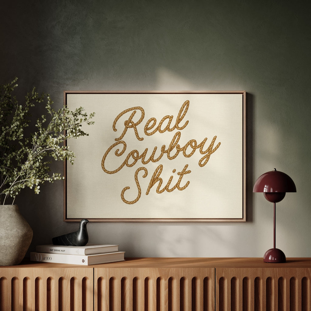 "Real Cowboy Sh*t" - Quarter Circle AK Boutique