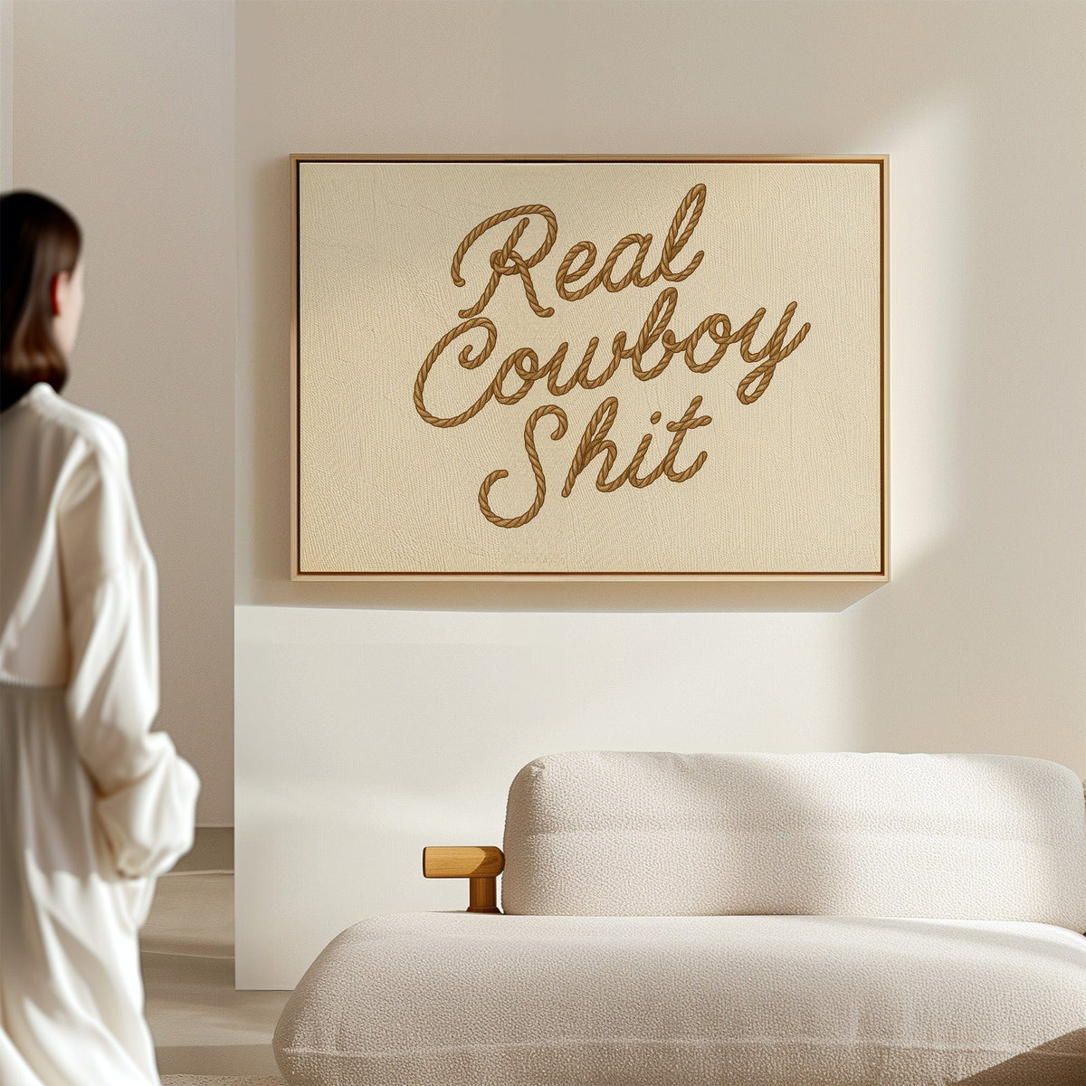 "Real Cowboy Sh*t" - Quarter Circle AK Boutique