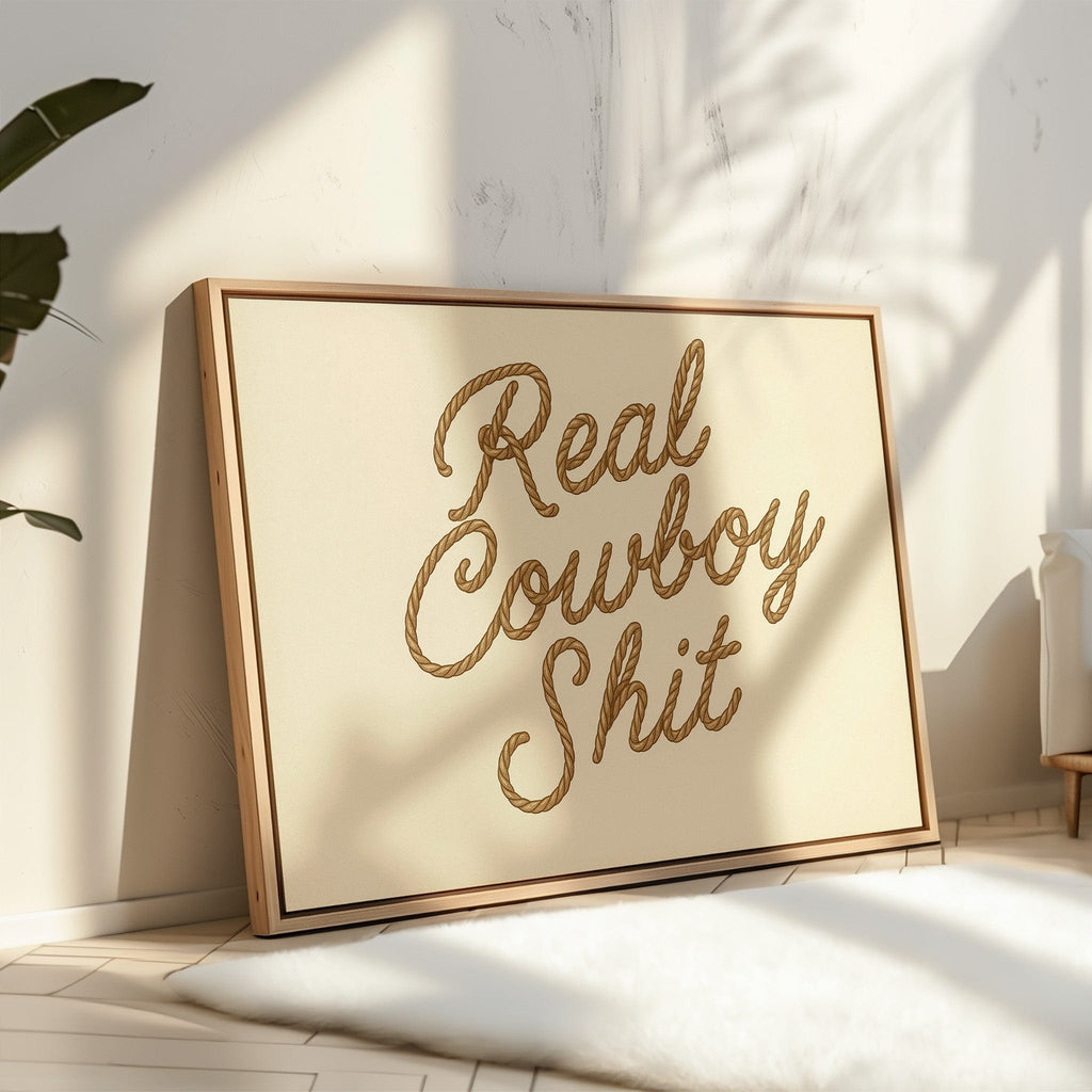 "Real Cowboy Sh*t" - Quarter Circle AK Boutique