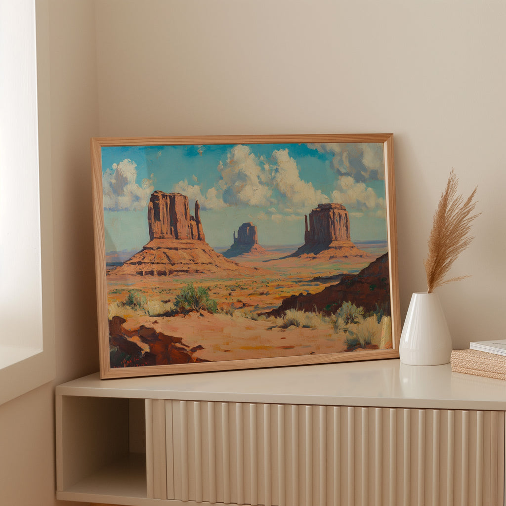 Red Rock Reverie: Stillness in the Valley - Quarter Circle AK Boutique