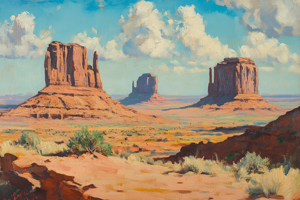 Red Rock Reverie: Stillness in the Valley - Quarter Circle AK Boutique