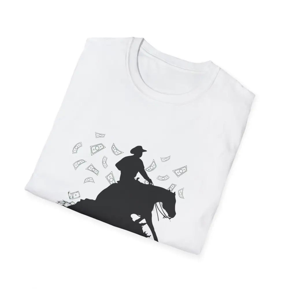 Reining Horse T-Shirt, Western Horse Apparel, Horse Trainer Tee