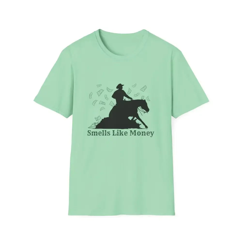 Reining Horse T-Shirt, Western Horse Apparel, Horse Trainer Tee