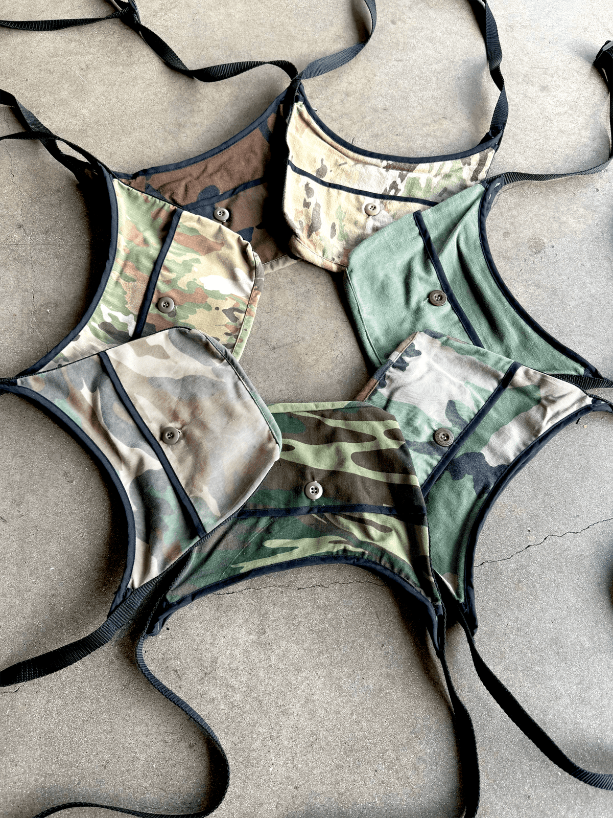 Rework Military Bag - Quarter Circle AK Boutique