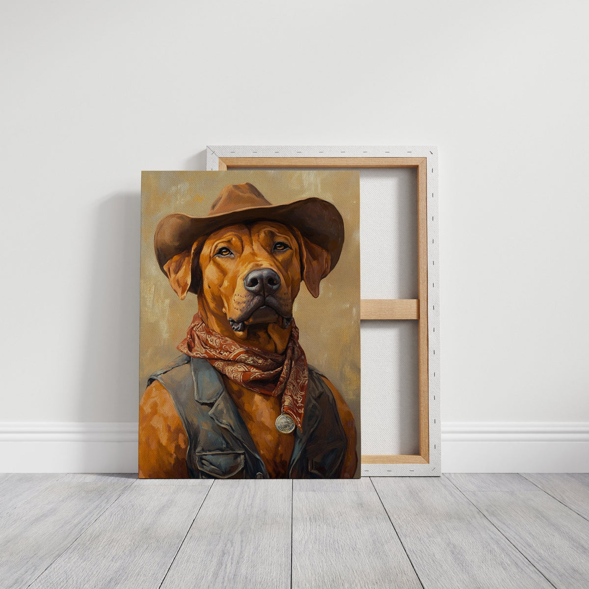 Rhodesian Ridgeback Desert Deputy - Quarter Circle AK Boutique