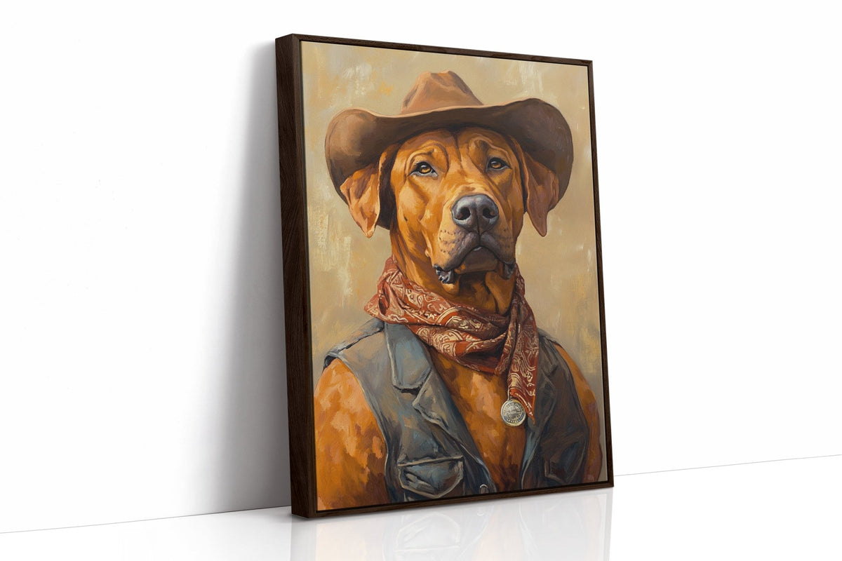 Rhodesian Ridgeback Desert Deputy - Quarter Circle AK Boutique