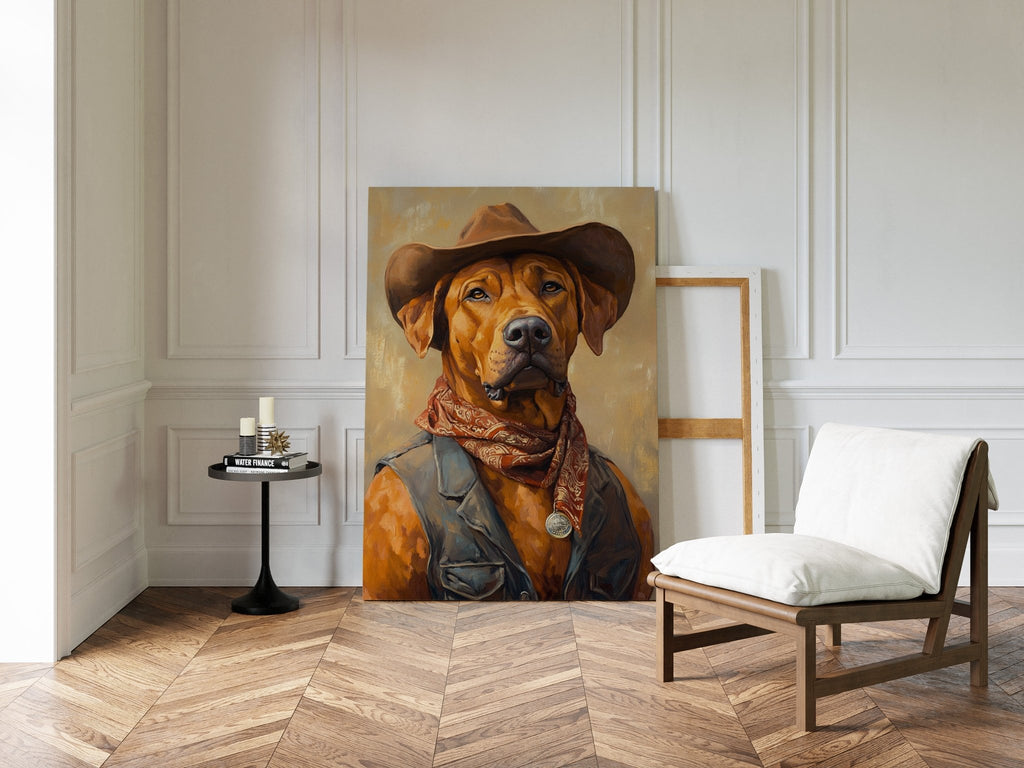 Rhodesian Ridgeback Desert Deputy - Quarter Circle AK Boutique