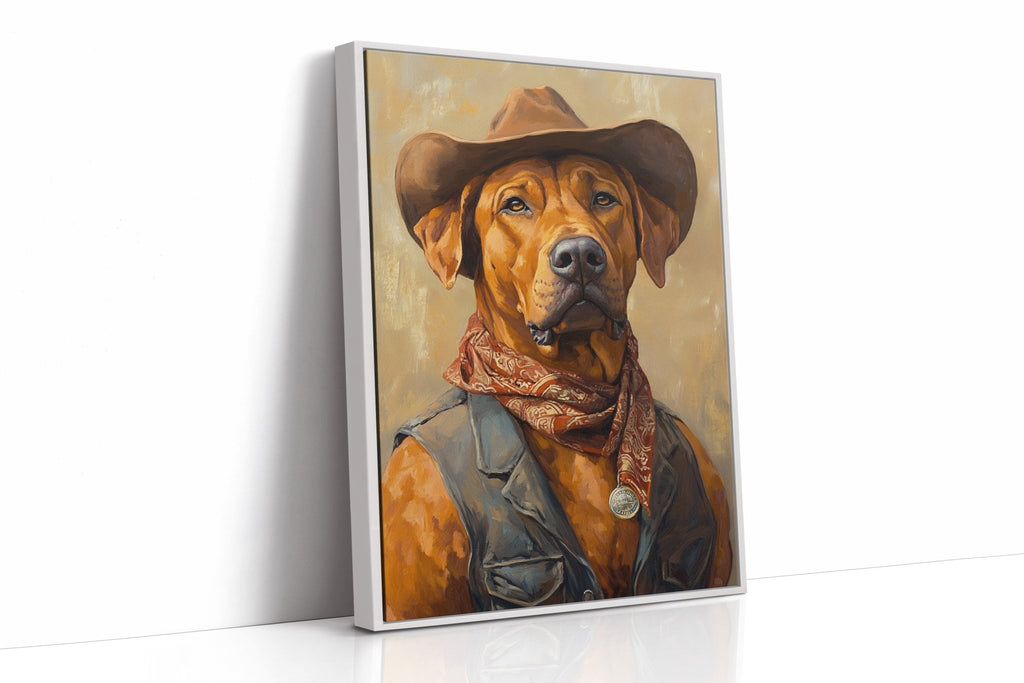 Rhodesian Ridgeback Desert Deputy - Quarter Circle AK Boutique