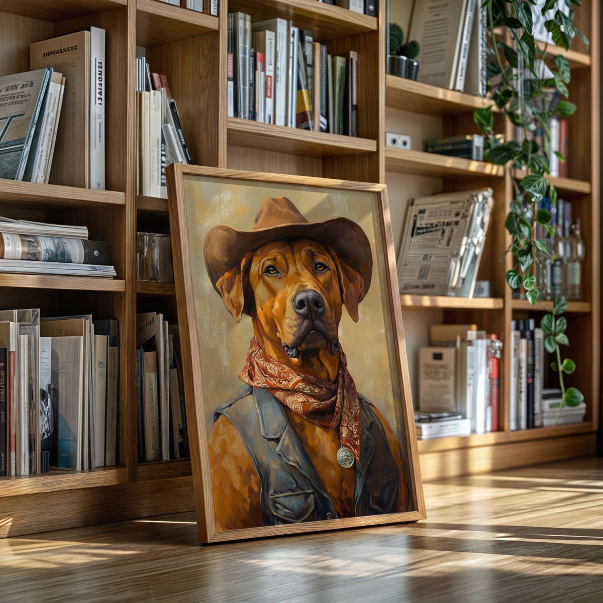 Rhodesian Ridgeback Desert Deputy - Quarter Circle AK Boutique