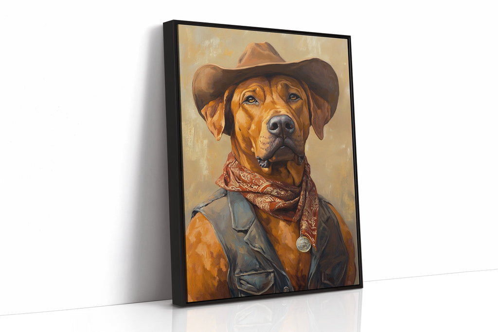 Rhodesian Ridgeback Desert Deputy - Quarter Circle AK Boutique