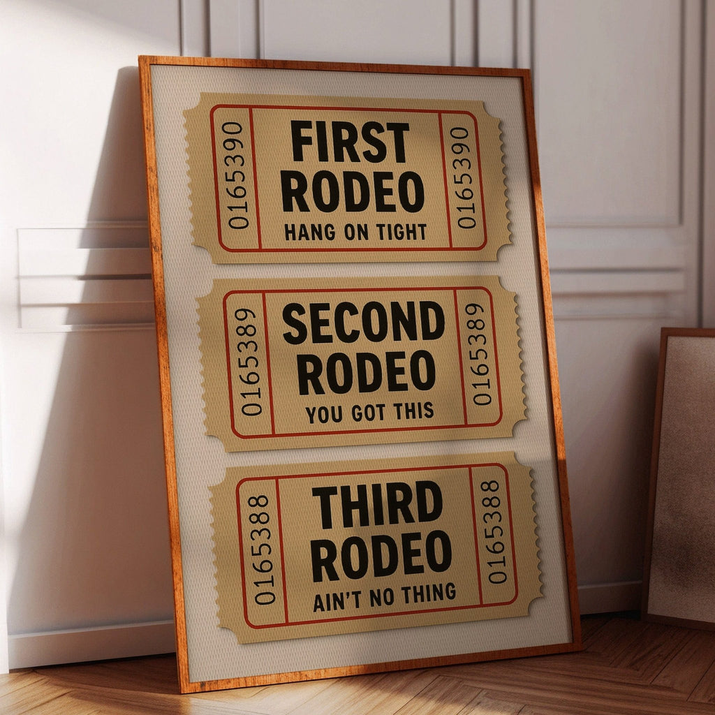Rodeo Tickets – Life's Little Lessons, Western Style - Quarter Circle AK Boutique