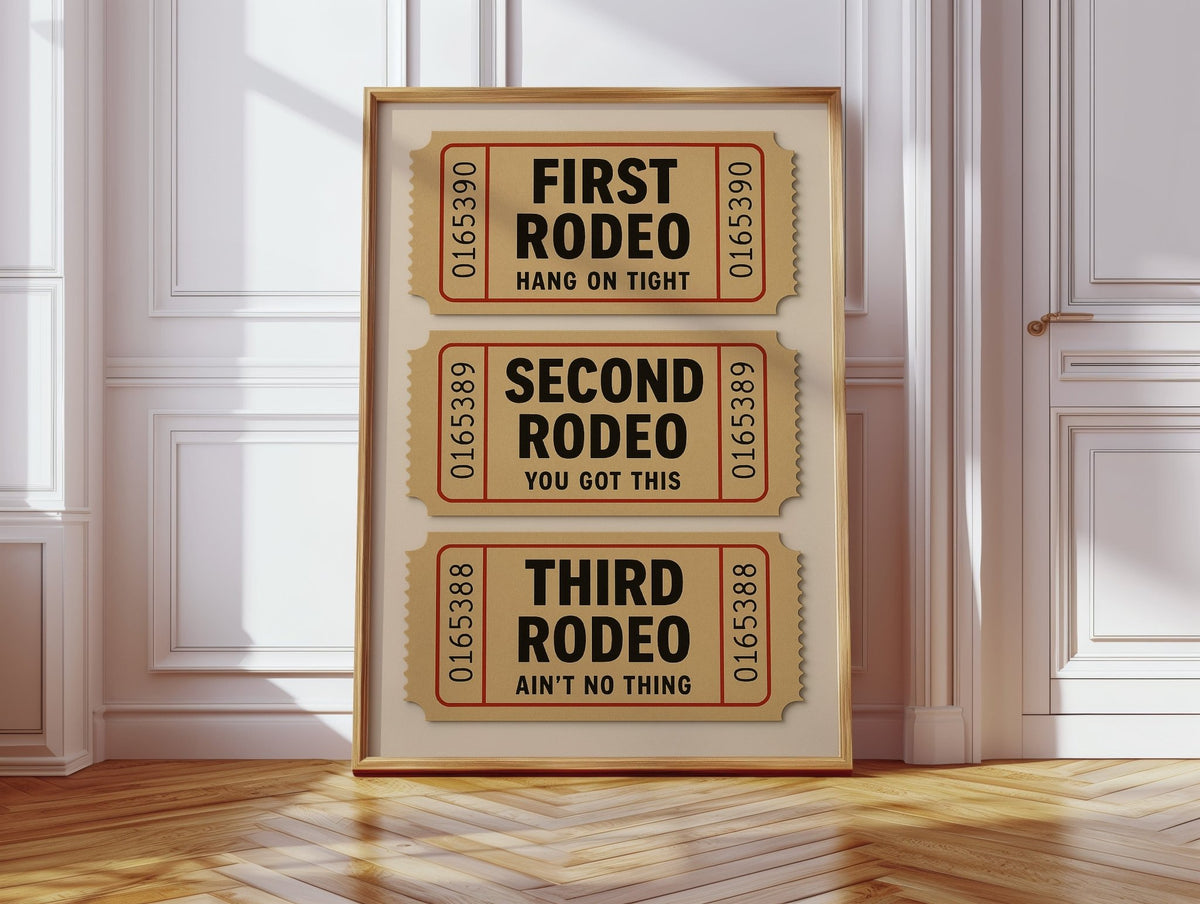Rodeo Tickets – Life's Little Lessons, Western Style - Quarter Circle AK Boutique