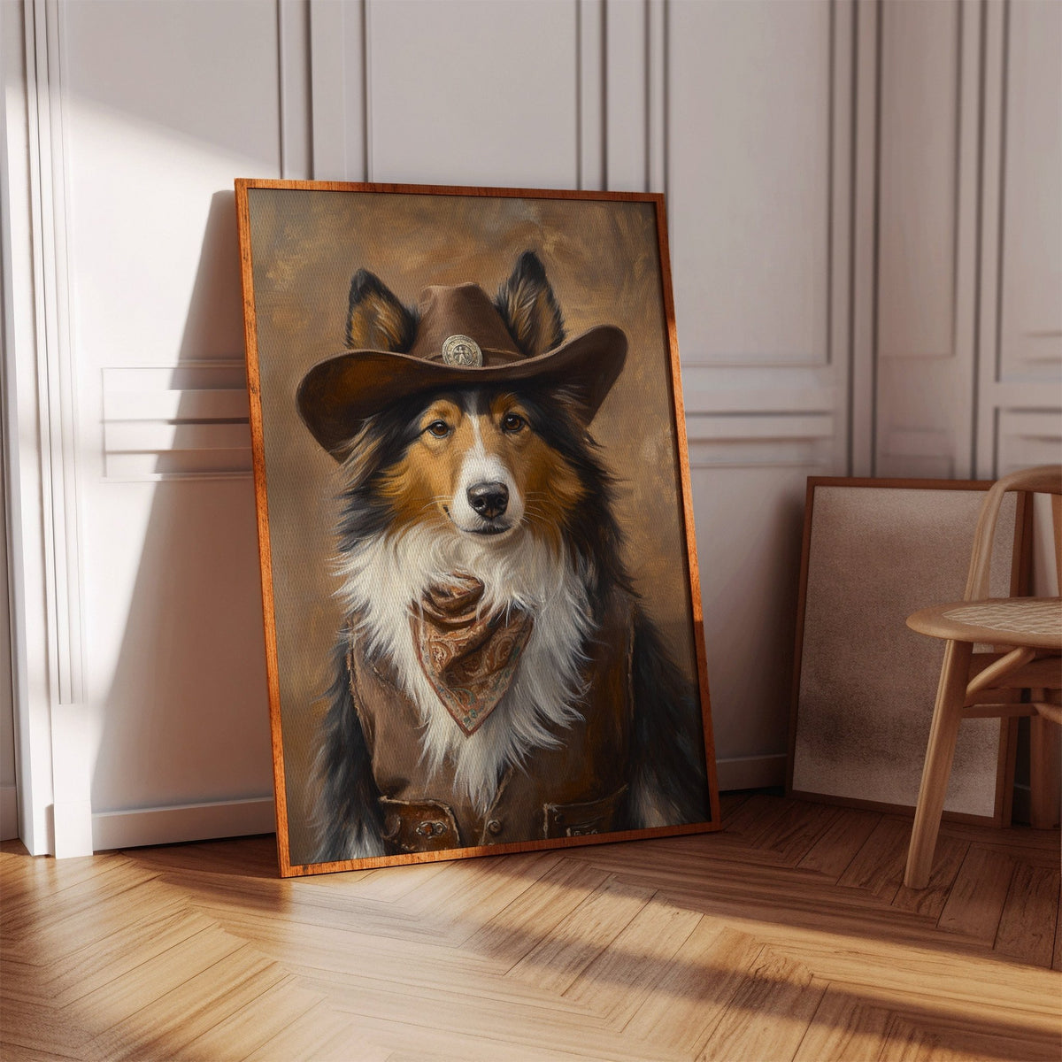 Rough Collie Sheriff of the High Plains - Quarter Circle AK Boutique
