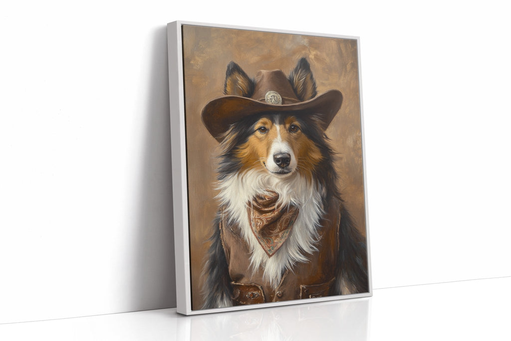Rough Collie Sheriff of the High Plains - Quarter Circle AK Boutique