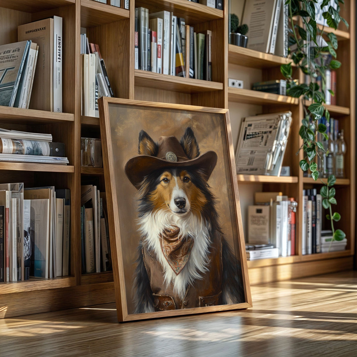 Rough Collie Sheriff of the High Plains - Quarter Circle AK Boutique