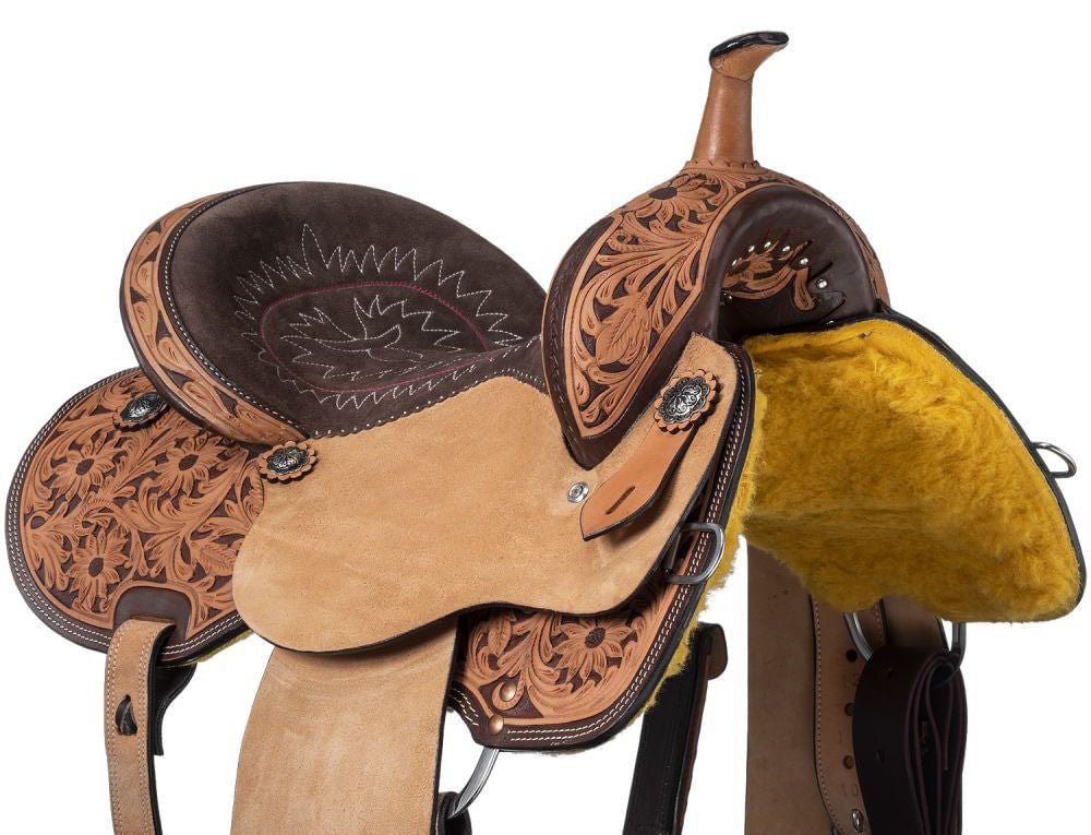 Royal King Light Oil Hawley Barrel Saddle Package - Quarter Circle AK Boutique