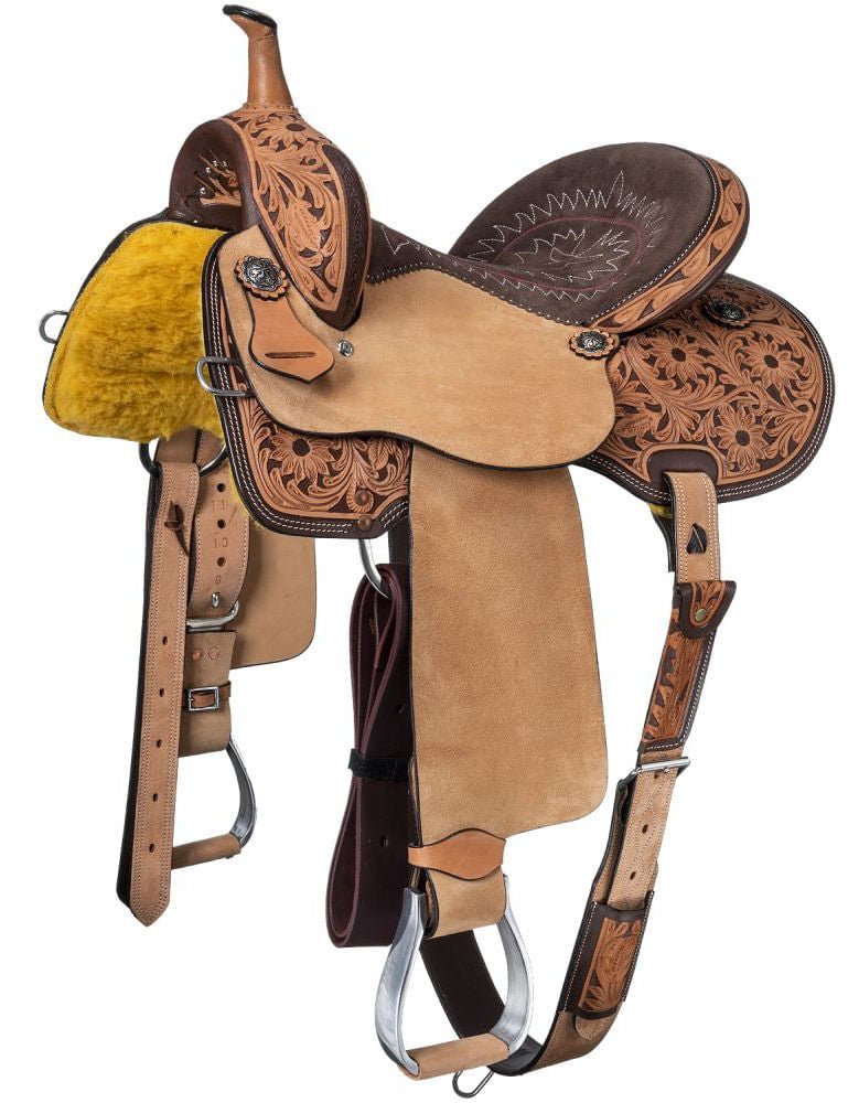 Royal King Light Oil Hawley Barrel Saddle Package - Quarter Circle AK Boutique
