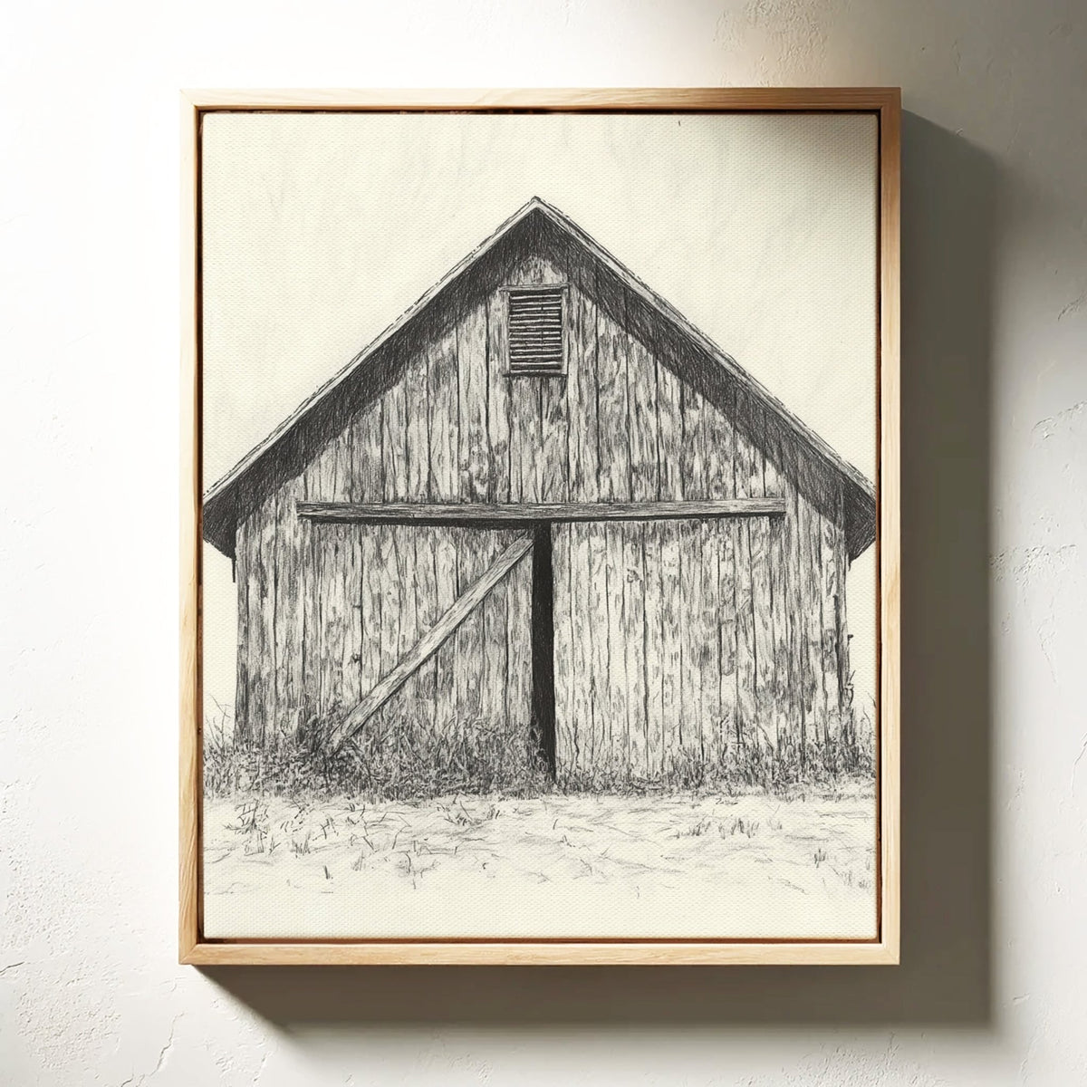Rustic Echoes: Barn - Quarter Circle AK Boutique