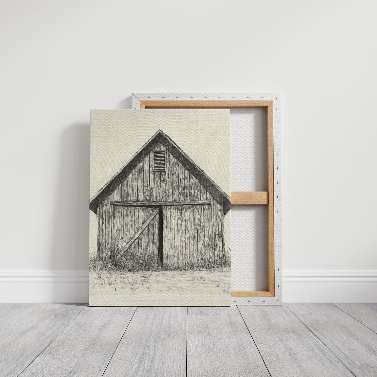 Rustic Echoes: Barn - Quarter Circle AK Boutique