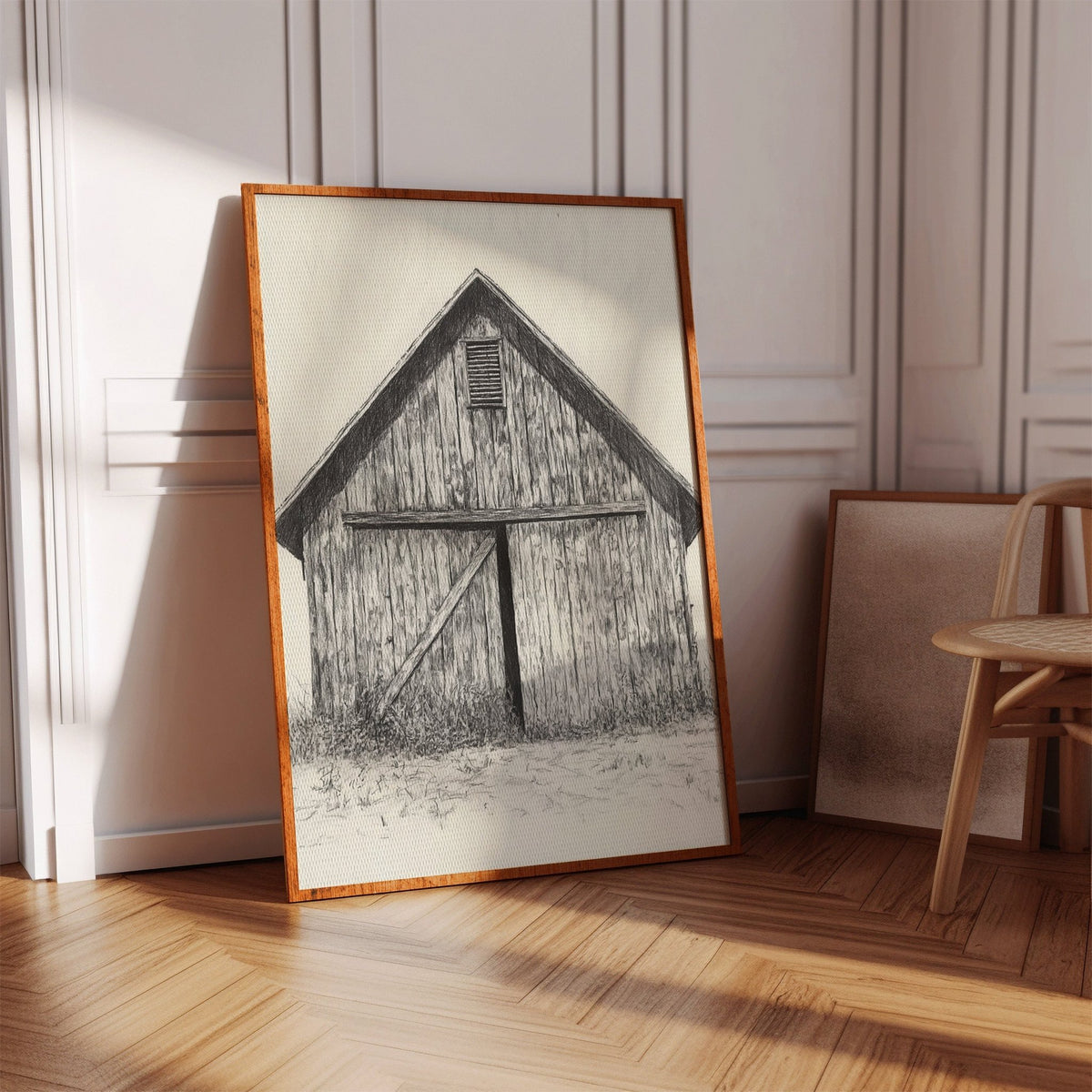 Rustic Echoes: Barn - Quarter Circle AK Boutique