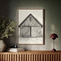 Rustic Echoes: Barn - Quarter Circle AK Boutique