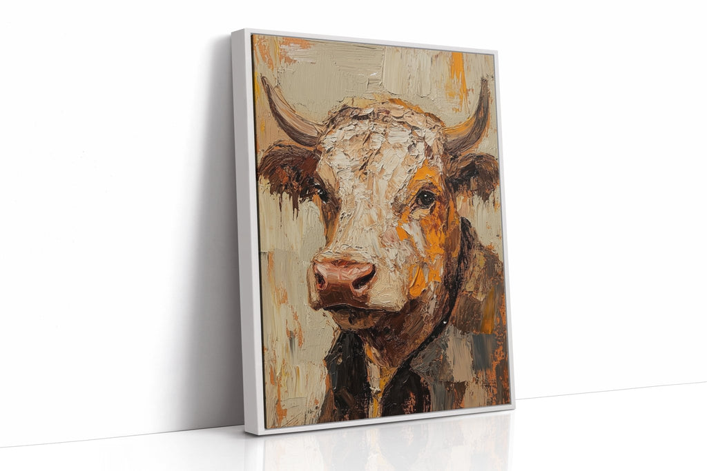 Rustic Longhorn with Painted Soul - Quarter Circle AK Boutique