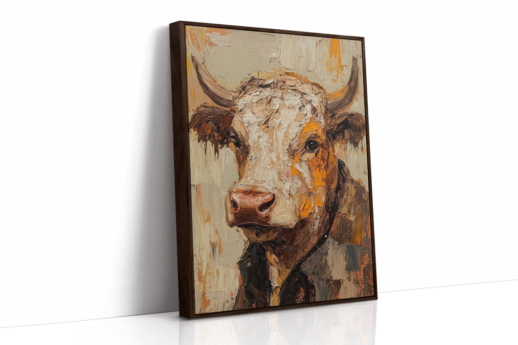 Rustic Longhorn with Painted Soul - Quarter Circle AK Boutique