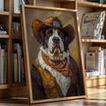 Saint Bernard Saddleback Sheriff - Quarter Circle AK Boutique