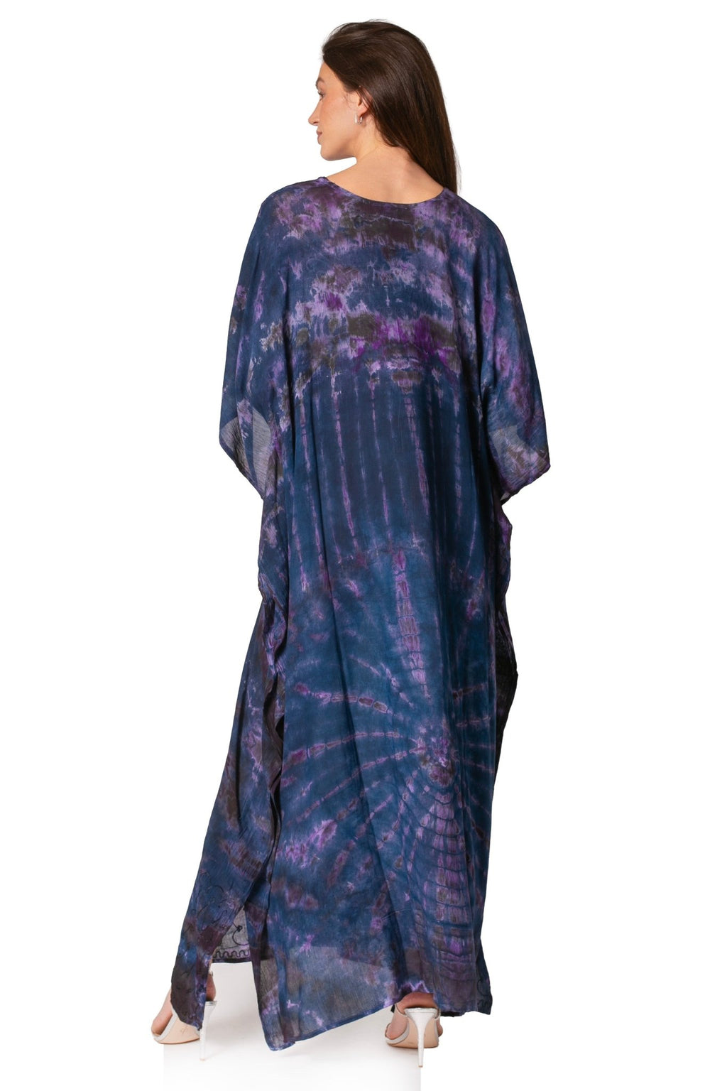 Sakkas Catia Women's Boho-Style Long Maxi Caftan for Lounging and Casual Wear - Quarter Circle AK Boutique