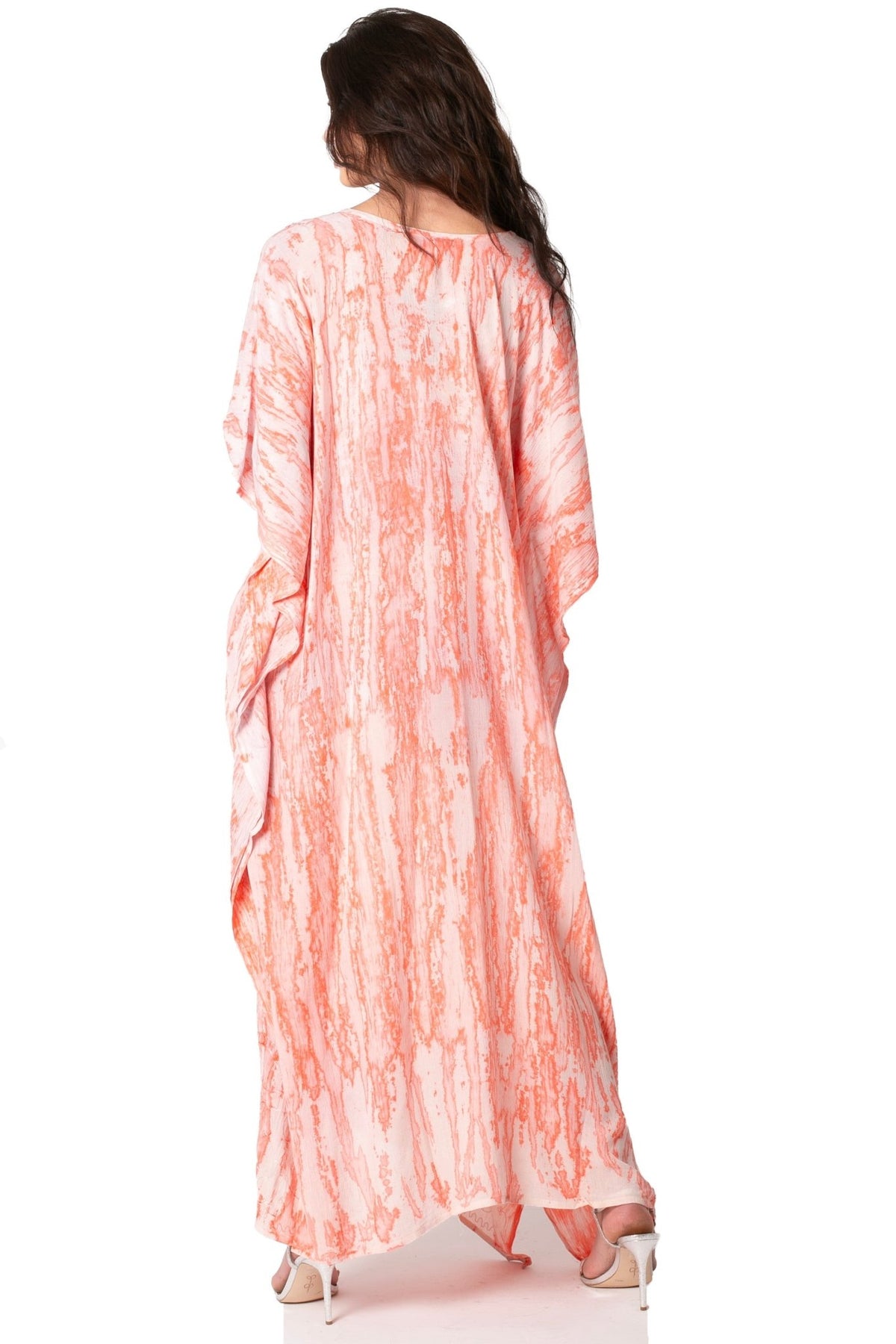 Sakkas Catia Women's Boho-Style Long Maxi Caftan for Lounging and Casual Wear - Quarter Circle AK Boutique