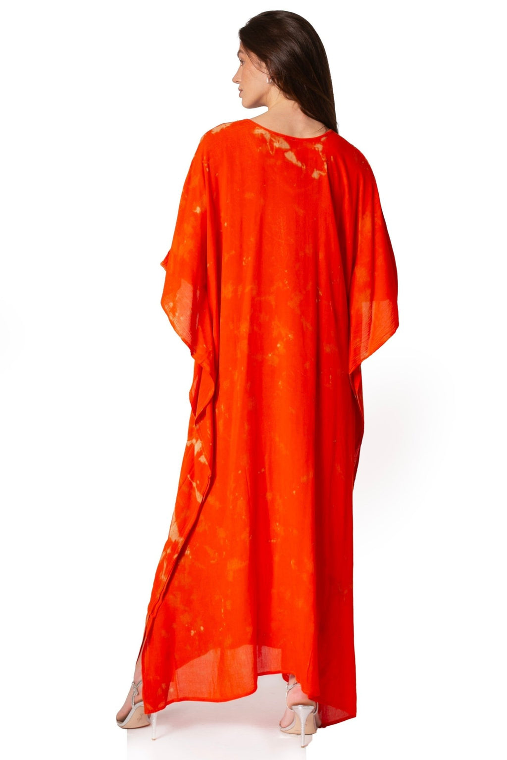 Sakkas Catia Women's Boho-Style Long Maxi Caftan for Lounging and Casual Wear - Quarter Circle AK Boutique