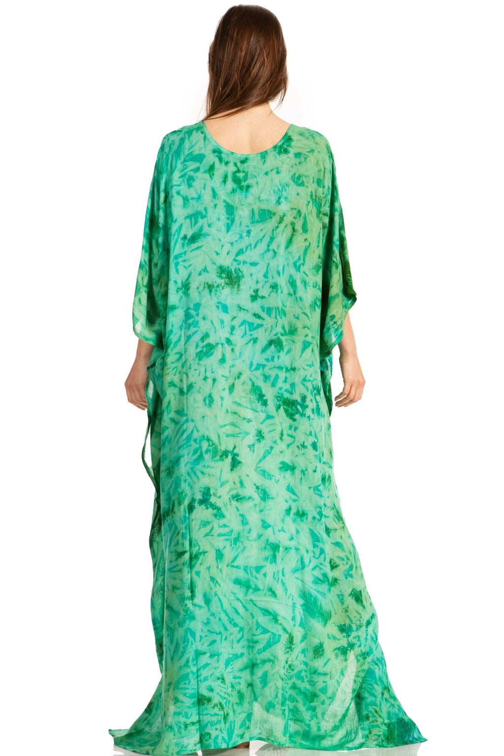 Sakkas Catia Women's Boho-Style Long Maxi Caftan for Lounging and Casual Wear - Quarter Circle AK Boutique