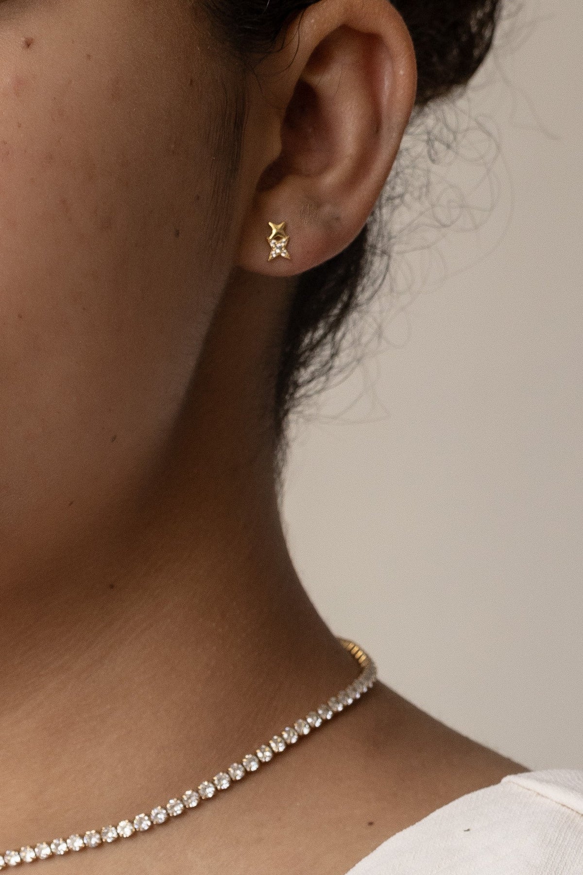 Second Star to the Right Stud - Quarter Circle AK Boutique