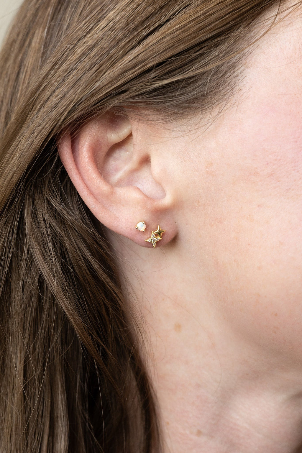 Second Star to the Right Stud - Quarter Circle AK Boutique