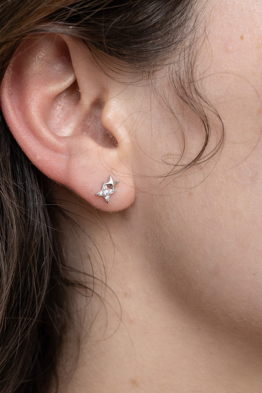 Second Star to the Right Stud - Quarter Circle AK Boutique