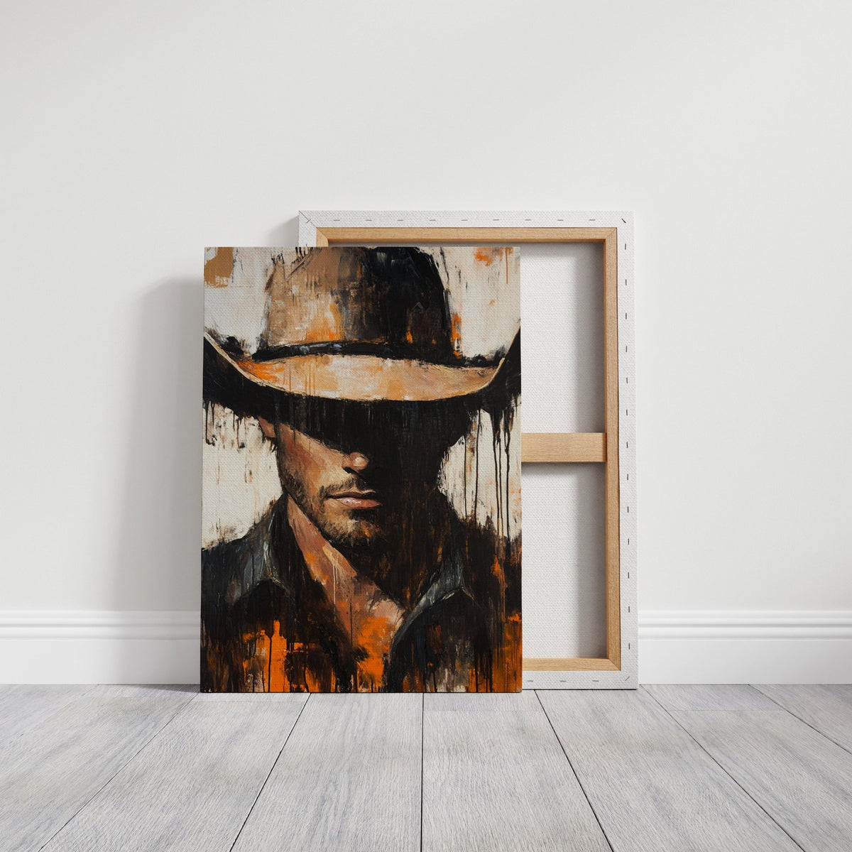Shadowed Cowboy – Bold Western Expression - Quarter Circle AK Boutique