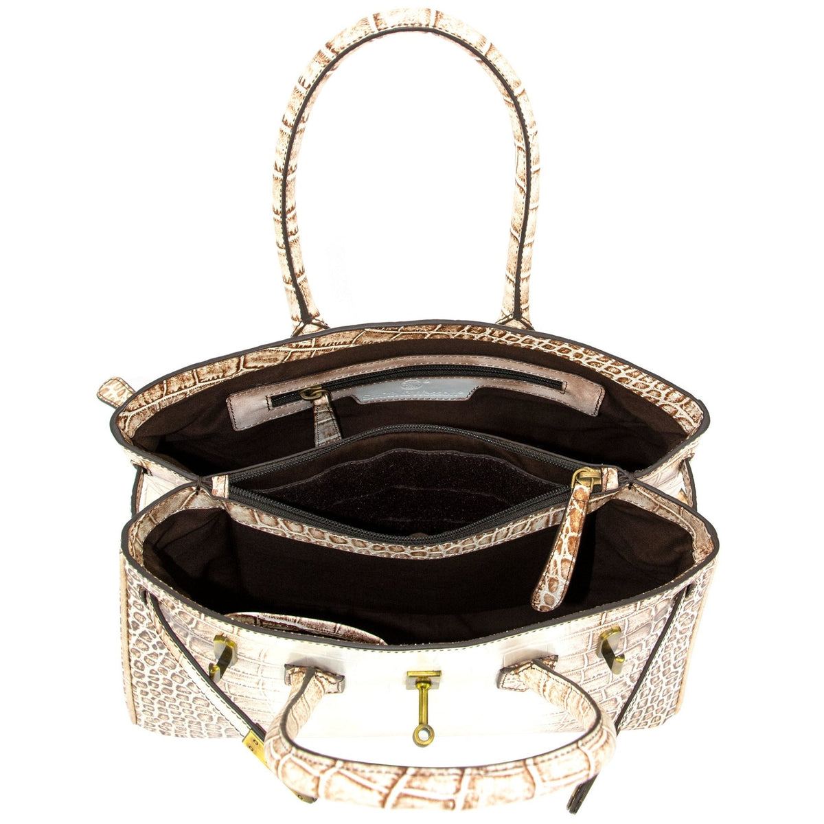 Smith & Wesson Croc Handbag - Quarter Circle AK Boutique