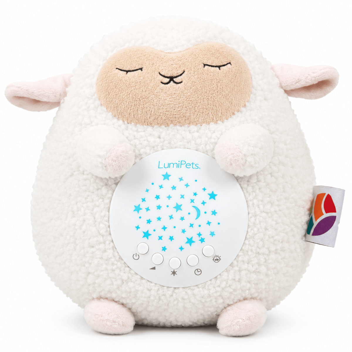 Sound Soother Lamb - Nursery Sound Soother Night Light - Quarter Circle AK Boutique
