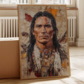 Spirit of the Plains Warrior Portrait - Quarter Circle AK Boutique